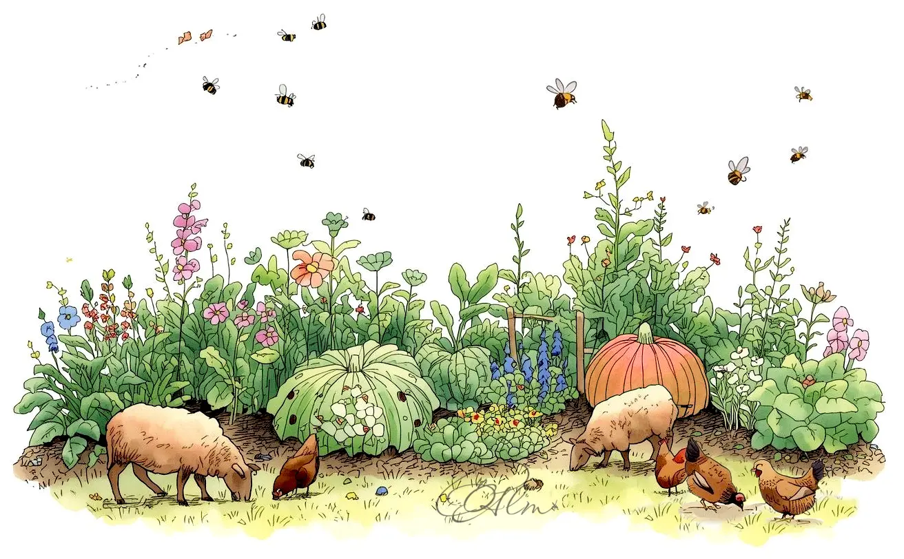 Selbstversorgung auf der öschpringer Alm